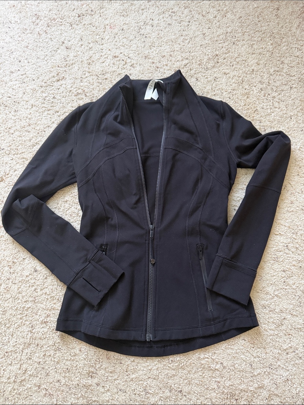 lululemon athletica Define Black Zip-Up Athletic Jacket